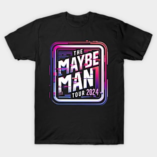 Ajr the maybe man tour 2024 glitchy effect T-Shirt